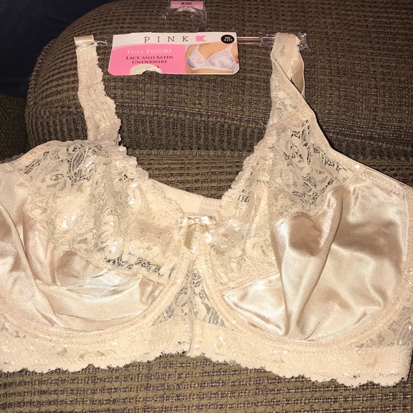 Nwt lace satin underwire bra - Picture 3 of 8